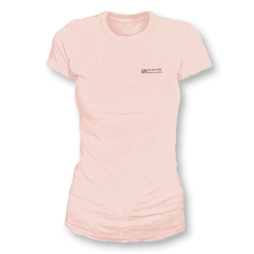 Next Level Apparel Ladies' Crewneck - Desert Pink
